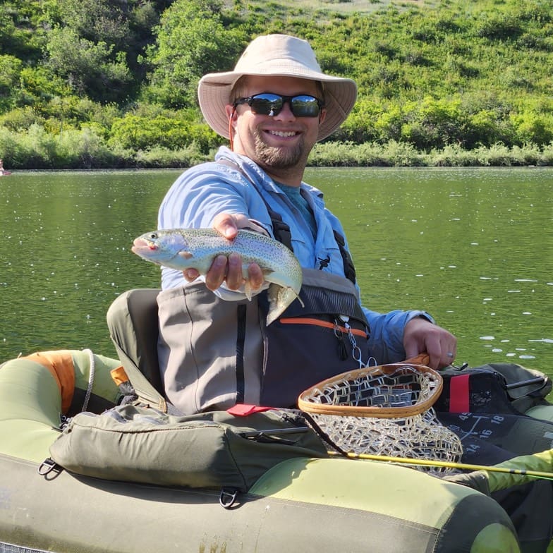 Taylor Hogan fishing